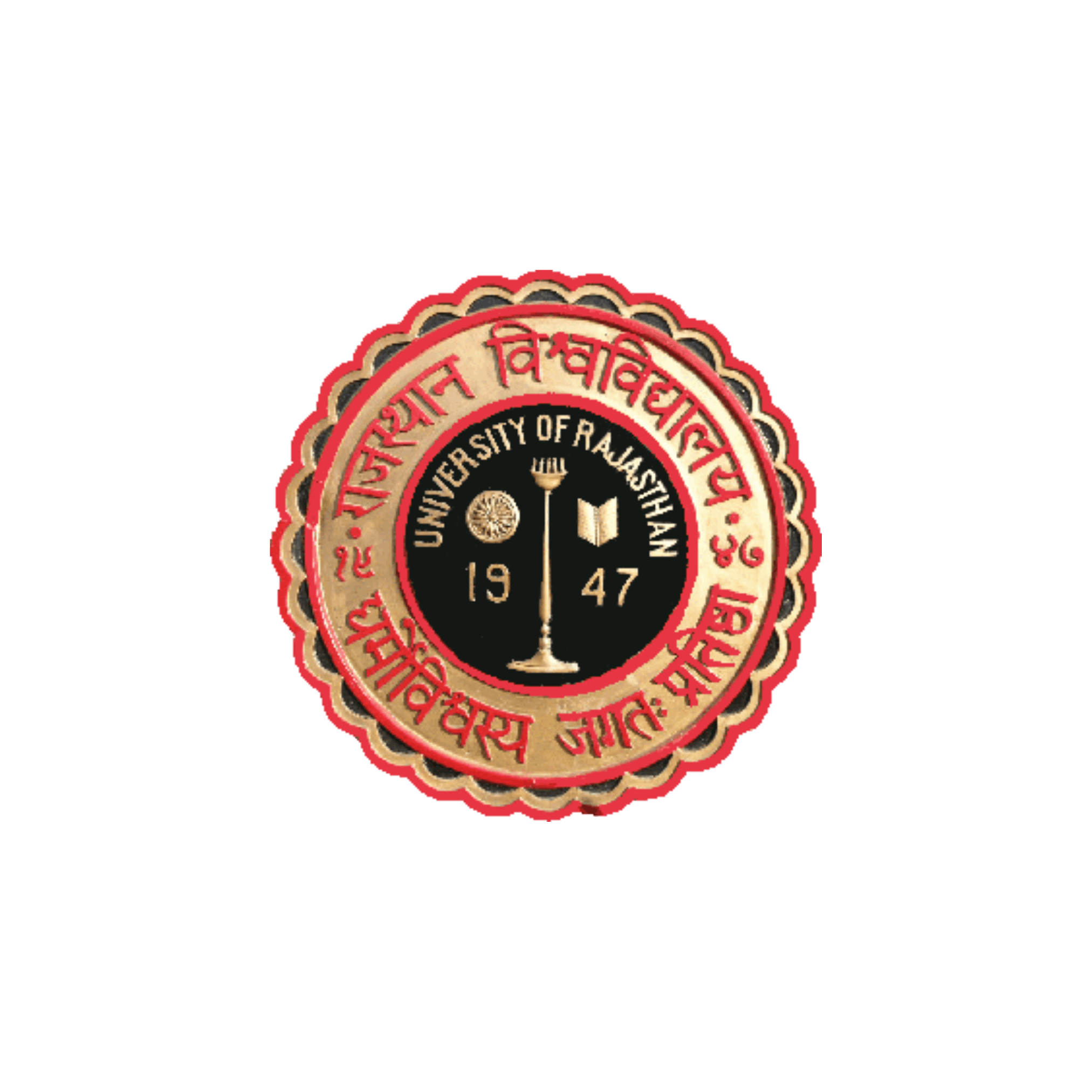 Rajasthan University logo